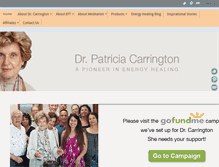 Tablet Screenshot of patcarrington.com